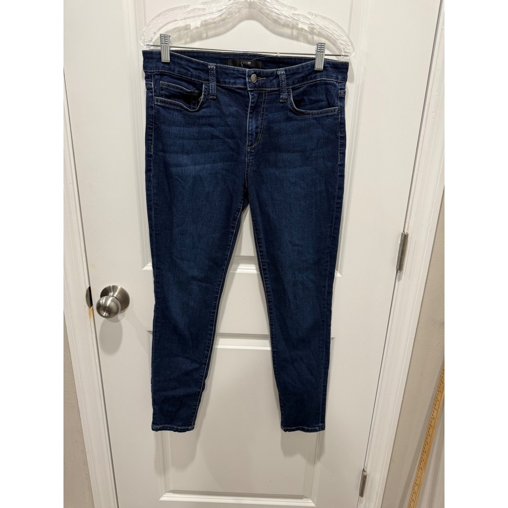 Joe's Jeans Womens Skinny Ankle Jeans Stretch Dark Wash Blue 31